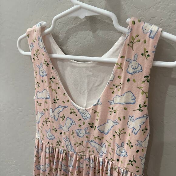 SweetHoney Easter Bunny Tank Leggy Romper - Picture 7 of 8